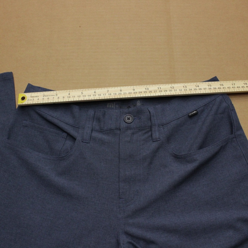 Travis Mathew Performance Golf Pants Mens Sz 32x32 Blue Straight Stretch Light - Picture 4 of 8